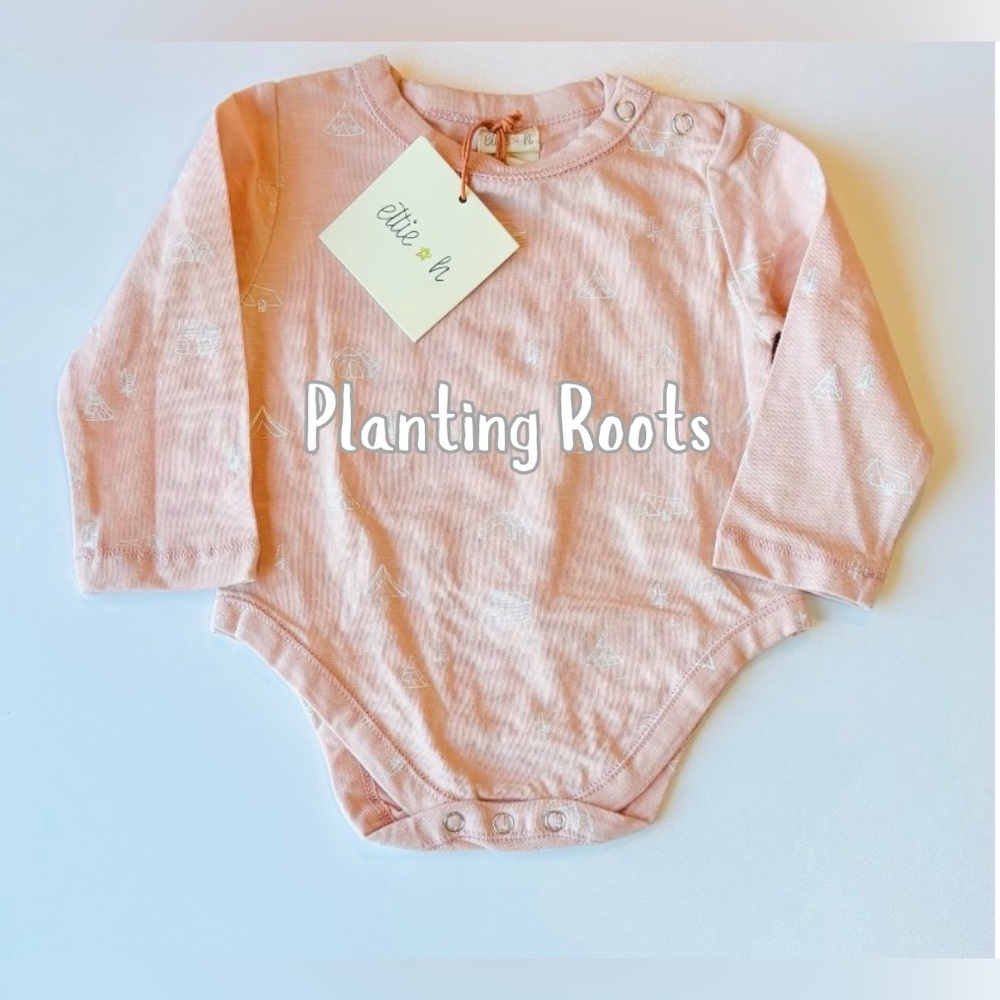 NWT Ettie + H Morgan Soft Jersey Tent tee shirt Style Onesie!